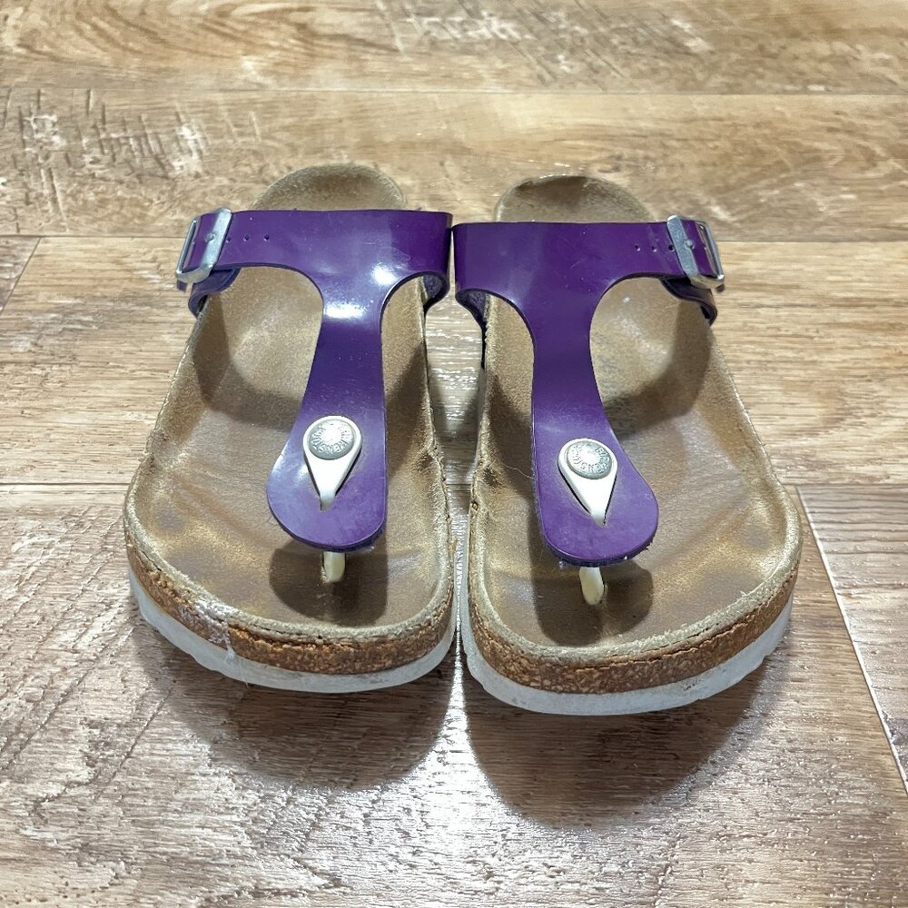 BIRKENSTOCK Women's Gizeh Plum Purple
